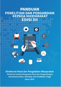 Image of E-BOOK : PANDUAN PENELITIAN DAN PENGABDIAN KEPADA MASYARAKAT EDISI XII TAHUN 2018