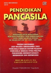 Image of PENDIDIKAN PANCASILA