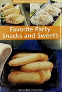 Image of Periplus Mini Cookbooks FAVORITE PARTY SNACKS AND SWEETS