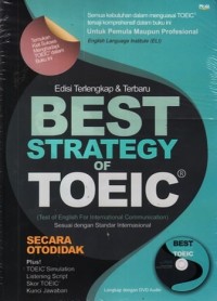 Image of BEST STRATEGY OF TOEIC