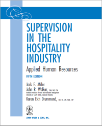 Image of E-BOOK : SUPERVISION IN THE HOSPITALITY INDUSTRY - Applied Human Resources Fifth Edition