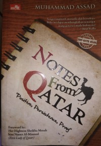Image of NOTES FROM QATAR Positive,Persistence,pray