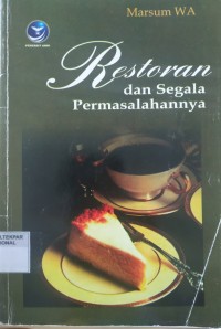 Image of RESTORAN DAN SEGALA PERMASALAHANNYA (edisi 4)