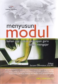 Image of MENYUSUN MODUL BAHAN AJAR UNTUK PERSIAPAN GURU DALAM MENGAJAR