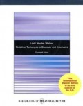 STATISTICAL TECHNIQUES IN BUSINESS & ECONOMICS (Fourteenth Edition)